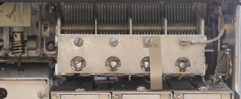 BC348 tuning condenser close up