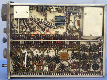 Underside internal view